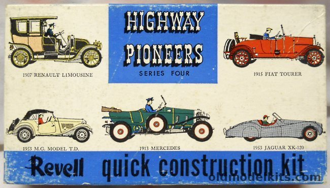 Revell 1/32 1915 Fiat Tourer Highway Pioneers, H55-89 plastic model kit